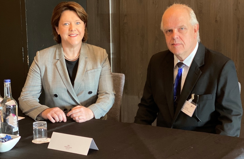 MARIA MILLER MP IS GUEST SPEAKER AT HAMPSHIRE CHAMBER OF COMMERCE EVENT