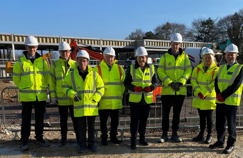 MARIA MILLER MP VISITS SITE OF BASINGSTOKE’S NEW SCHOOL THE AUSTEN ACADEMY