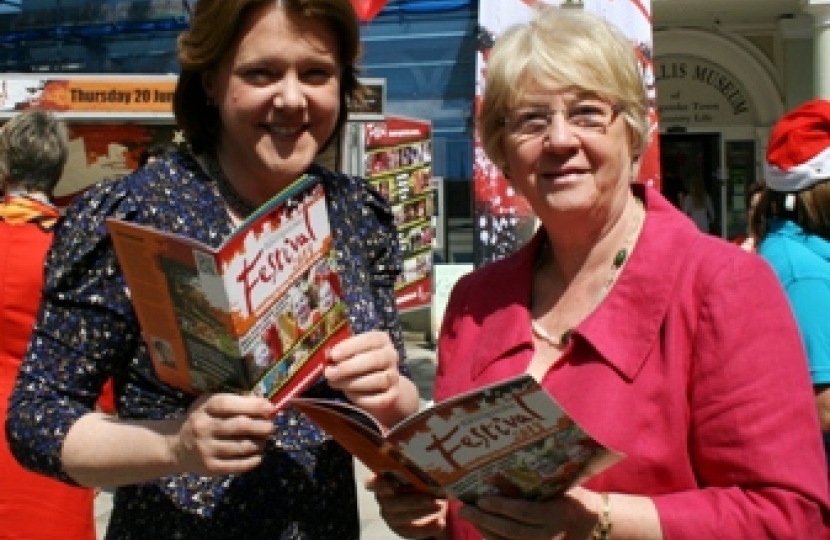 Maria Miller and Cathy Osselton