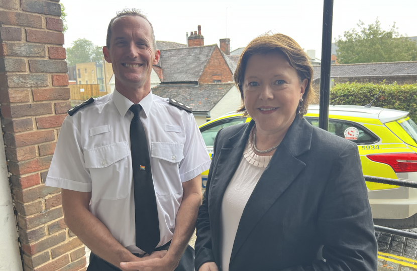 Maria Miller, met with Chief Inspector Scott Johnson