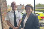  Maria Miller, met with Chief Inspector Scott Johnson