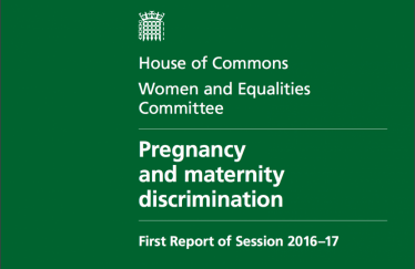 Screenshot - Pregnancy and maternity discrimination report