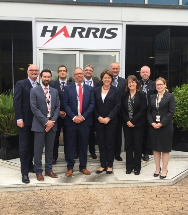 MARA WITH THE HARRIS DEFENCE MANAGEMENT TEAM