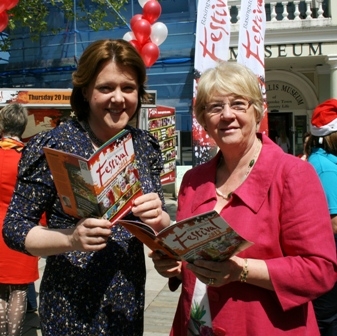 Maria Miller and Cathy Osselton