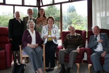 Carers Week at St Michael's Hospice MM & Mayor, Alison Wetherall and Kerry Hears